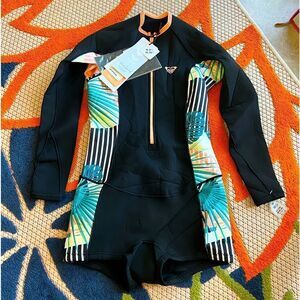 Roxy Pop Surf Neoprene Girls Wet Suit 10G NWT
